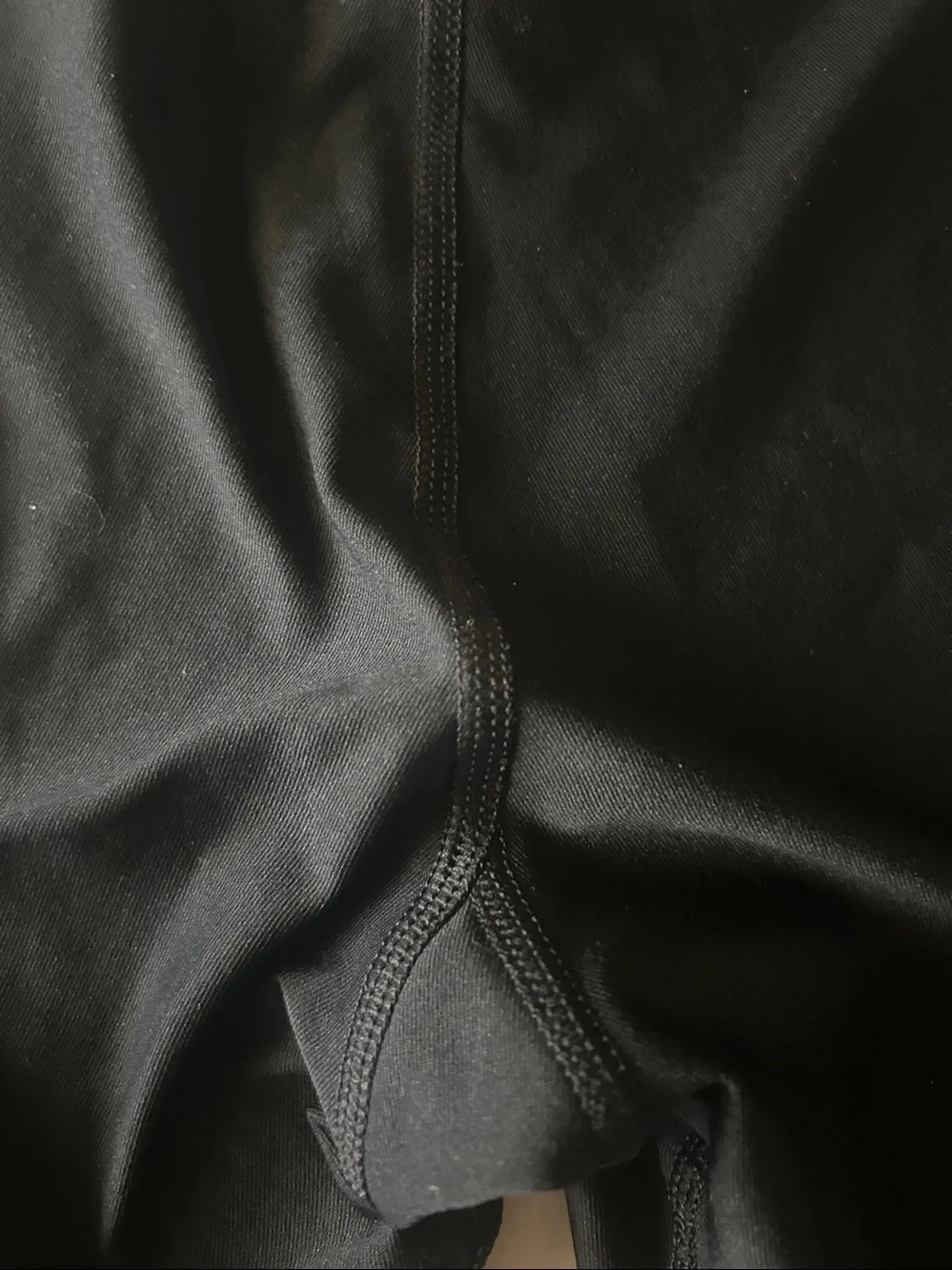 Nike Black Girls' Leggings with White Swoosh